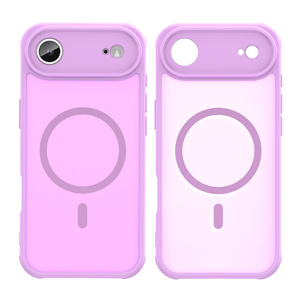 Coque MagSafe pour Apple iPhone 17 Air, Techsuit, HaloFrost II, Rose