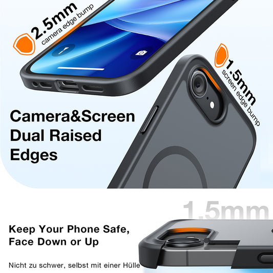 MagSafe Hülle für Apple iPhone 17 Air, Torras, Guardian, Transparent