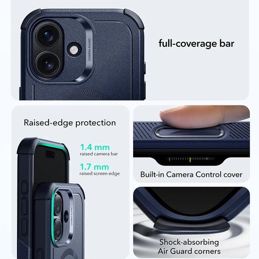 MagSafe Hülle für Apple iPhone 17, ESR, Cyber, Blau