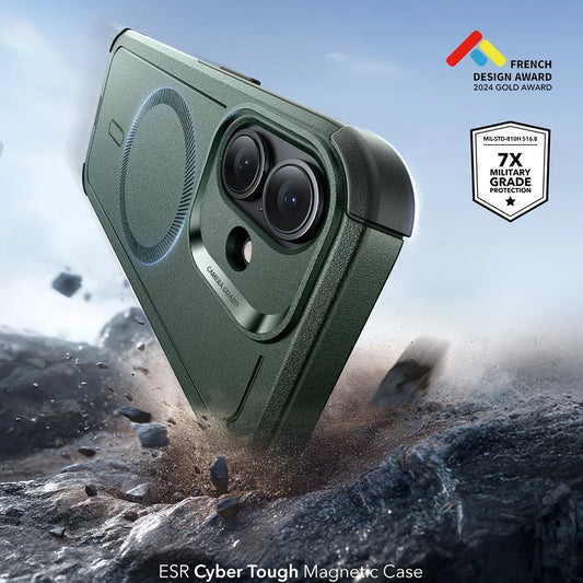 MagSafe Hülle für Apple iPhone 17, ESR, Cyber, Grün