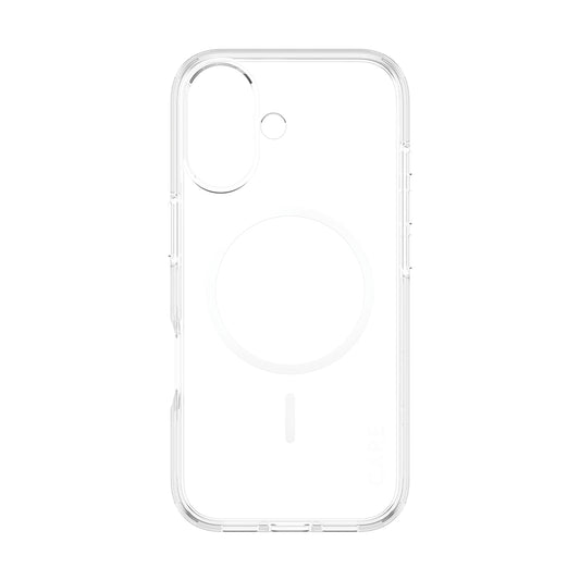 Coque MagSafe pour Apple iPhone 17, PanzerGlass, Care Urban Explorer, Transparente Blanche