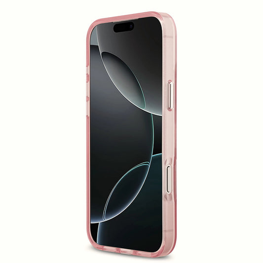 MagSafe hoesje voor Apple iPhone 17 Pro, Karl Lagerfeld, IML Sketch Logo Choupette, Roze