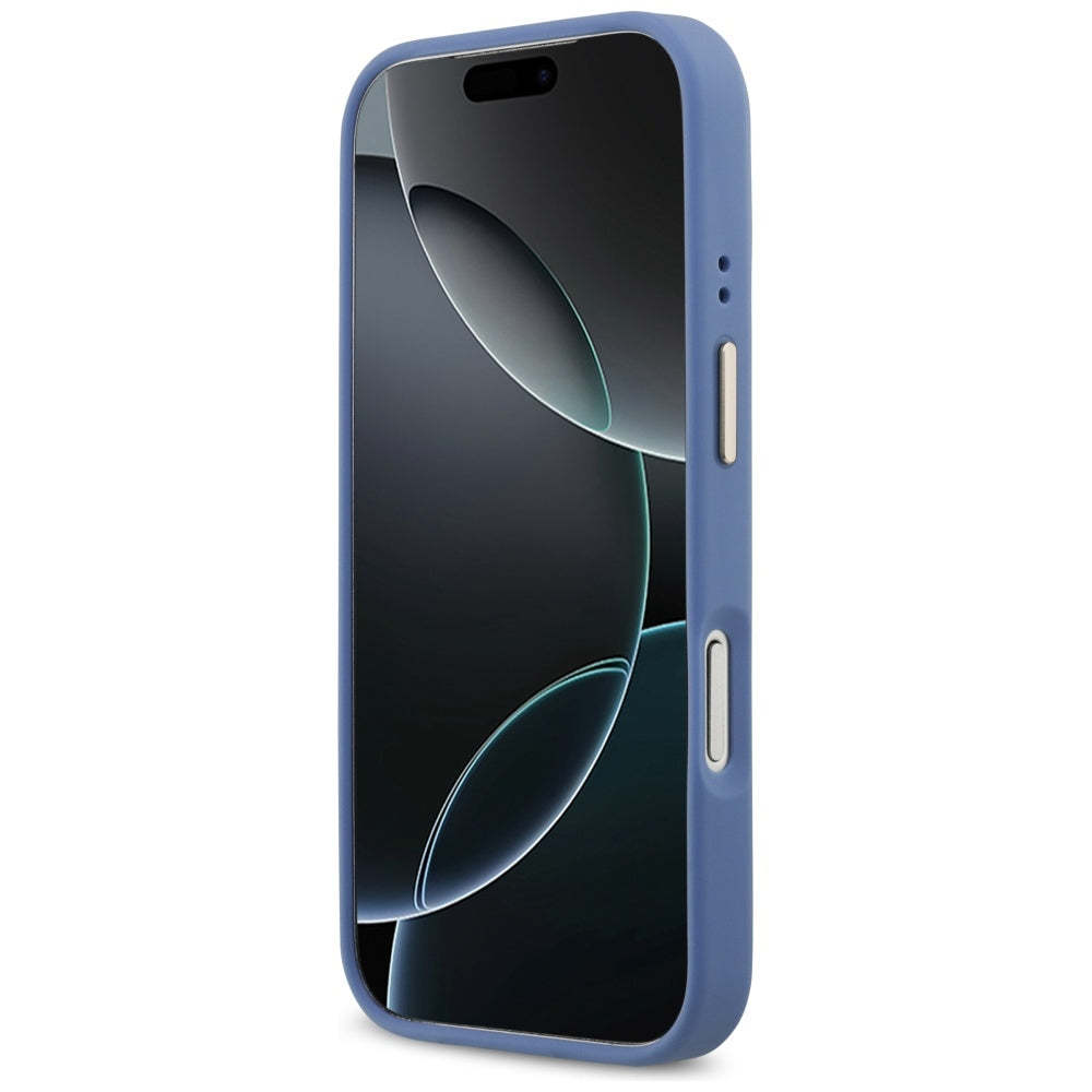MagSafe hoesje voor Apple iPhone 17 Pro Max, Guess, 4G Stripe, Blauw