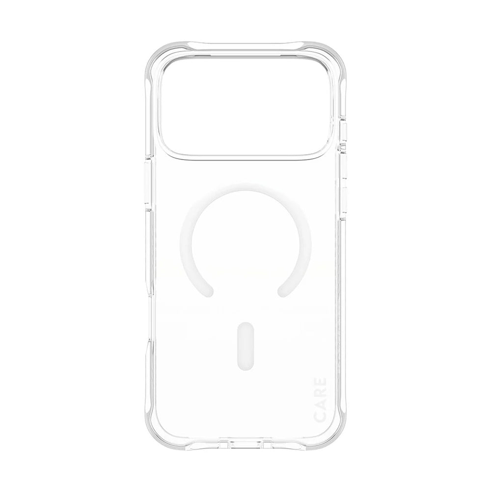 MagSafe hoes voor Apple iPhone 17 Pro Max, PanzerGlass, Modieus, Transparant Wit