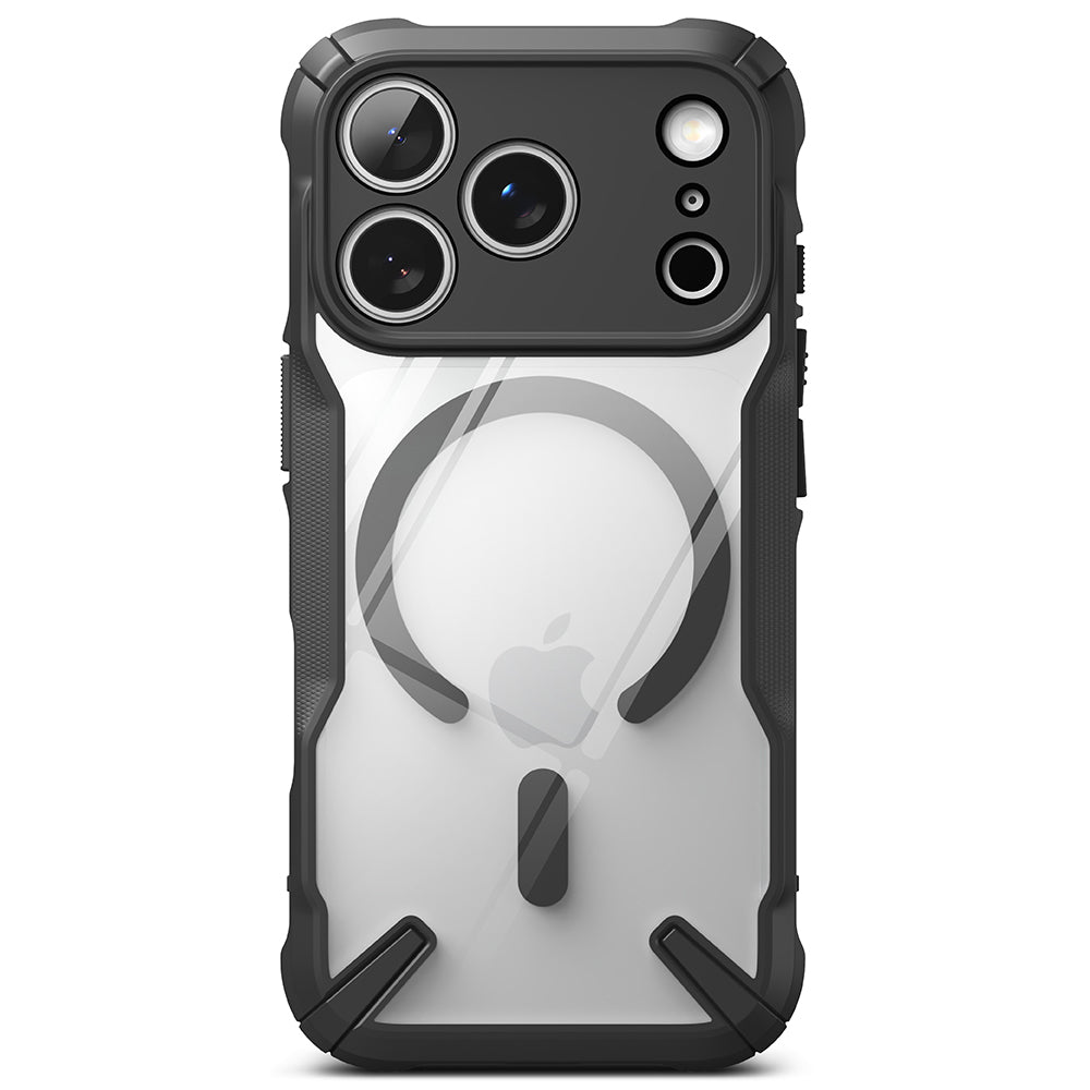 MagSafe hoesje voor Apple iPhone 17 Pro Max, Ringke, Fusion X, Zwart