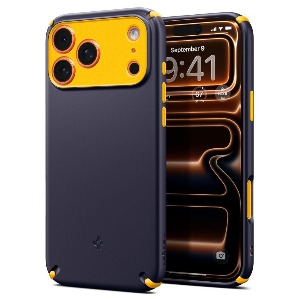 MagSafe hoesje voor Apple iPhone 17 Pro Max, Spigen, Caseology Nano Pop Hybrid, Paars ACS11147