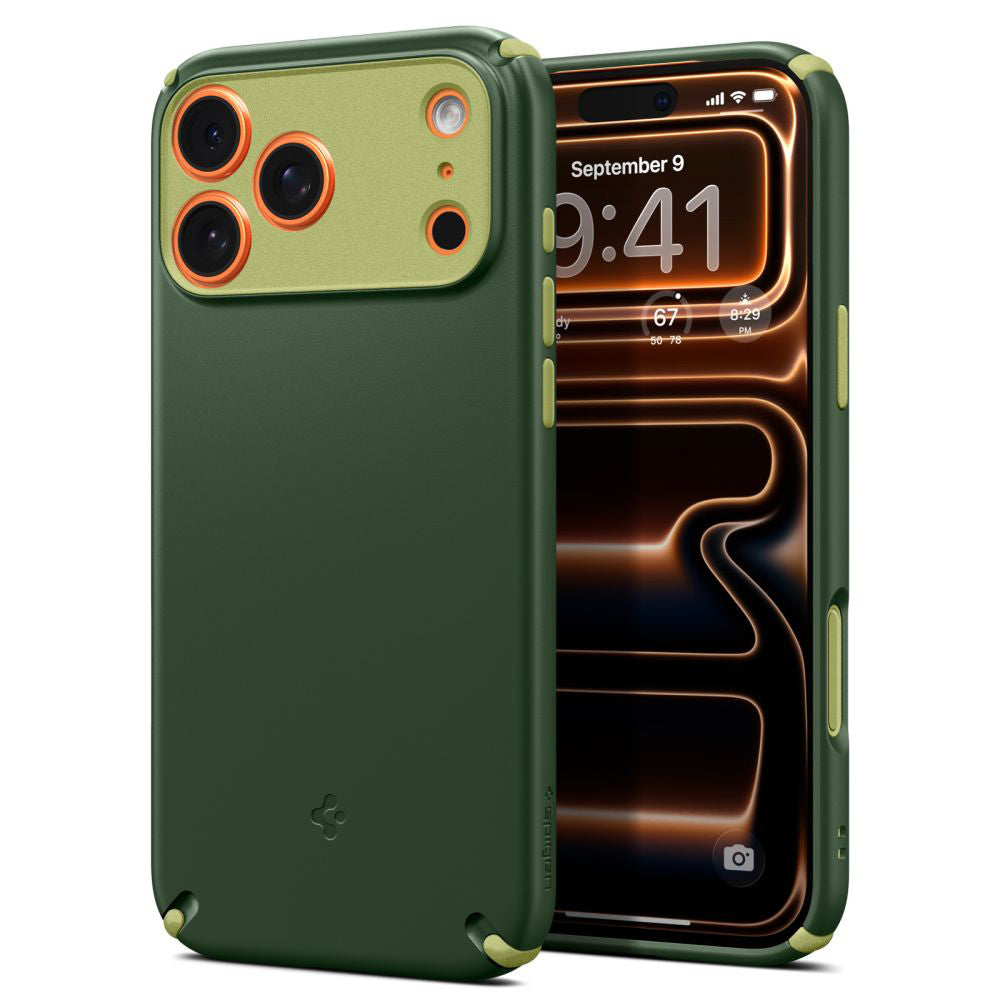 Coque MagSafe pour Apple iPhone 17 Pro Max, Spigen, Caseology Nano Pop Hybrid, Vert ACS11148