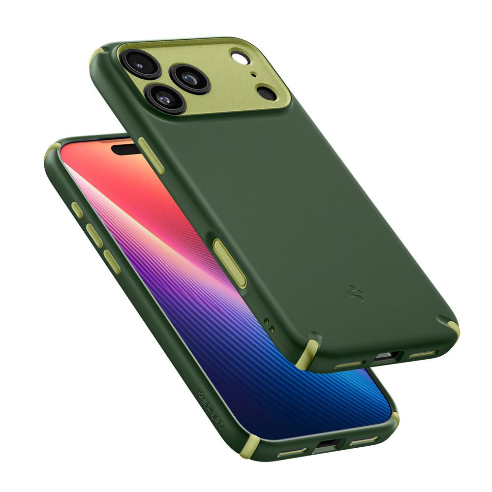 Coque MagSafe pour Apple iPhone 17 Pro Max, Spigen, Caseology Nano Pop Hybrid, Vert ACS11148