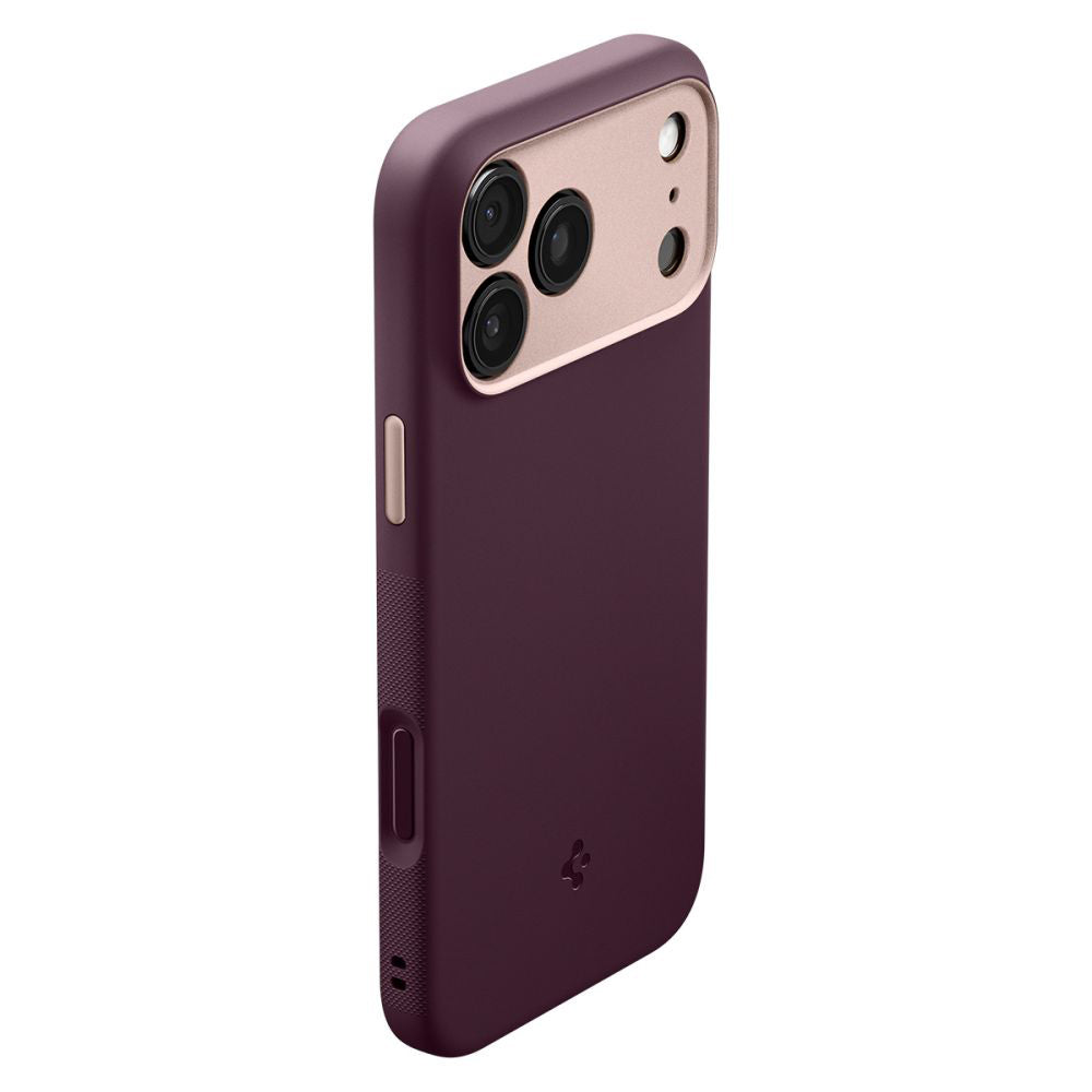 MagSafe hoesje voor Apple iPhone 17 Pro Max, Spigen, Caseology Nano Pop, Kersenrood ACS10261