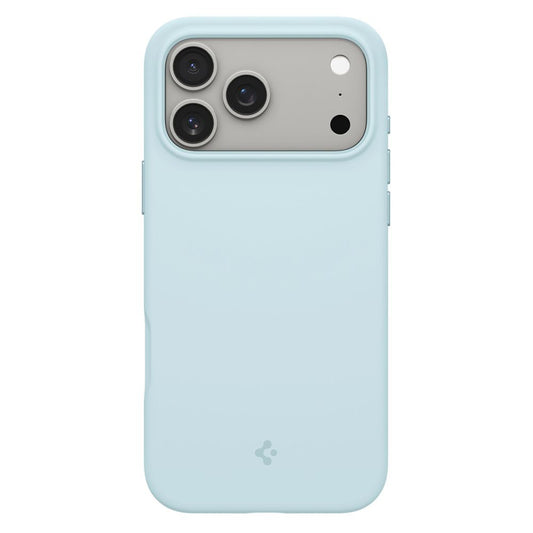 MagSafe hoesje voor Apple iPhone 17 Pro Max, Spigen, Silicone Fit, Blauw
