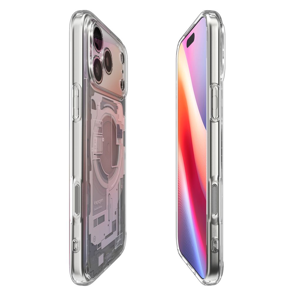 MagSafe Case for Apple iPhone 17 Pro Max, Spigen, Ultra Hybrid Zero One, White ACS10287