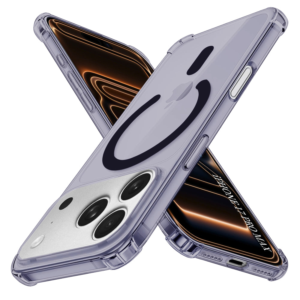 Coque MagSafe pour Apple iPhone 17 Pro Max, Techsuit, Antichoc, Fumée