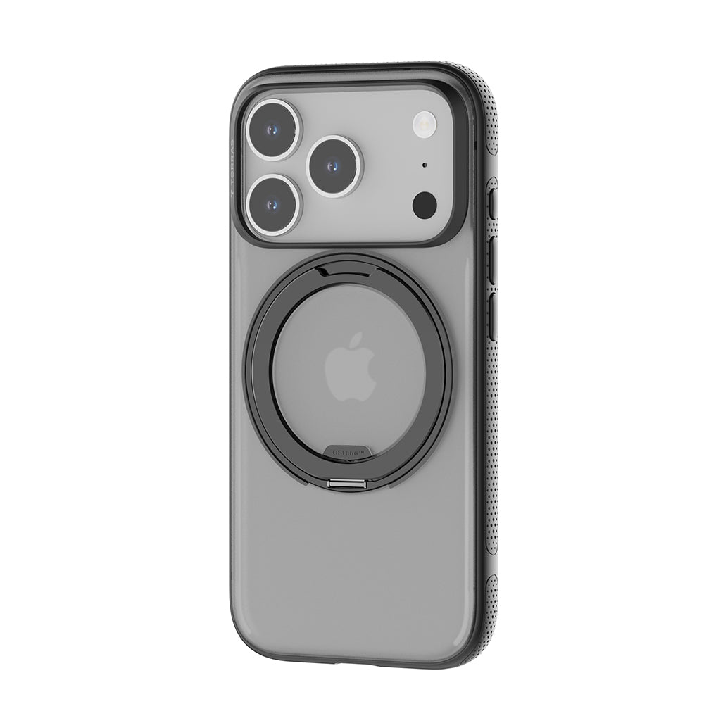 MagSafe Hülle für Apple iPhone 17 Pro Max, Torras, Ostand R Fitness, Schwarz