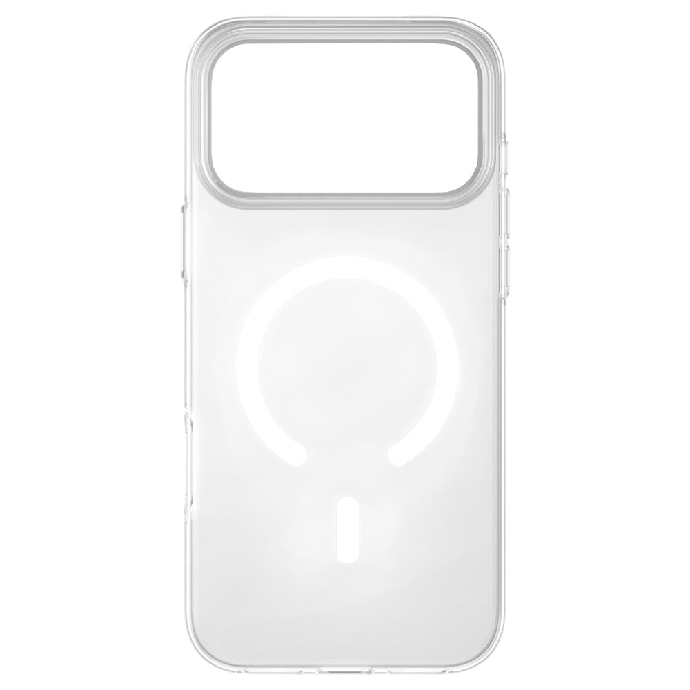 MagSafe hoesje voor Apple iPhone 17 Pro Max, UNIQ, Clario MagClick, Transparant