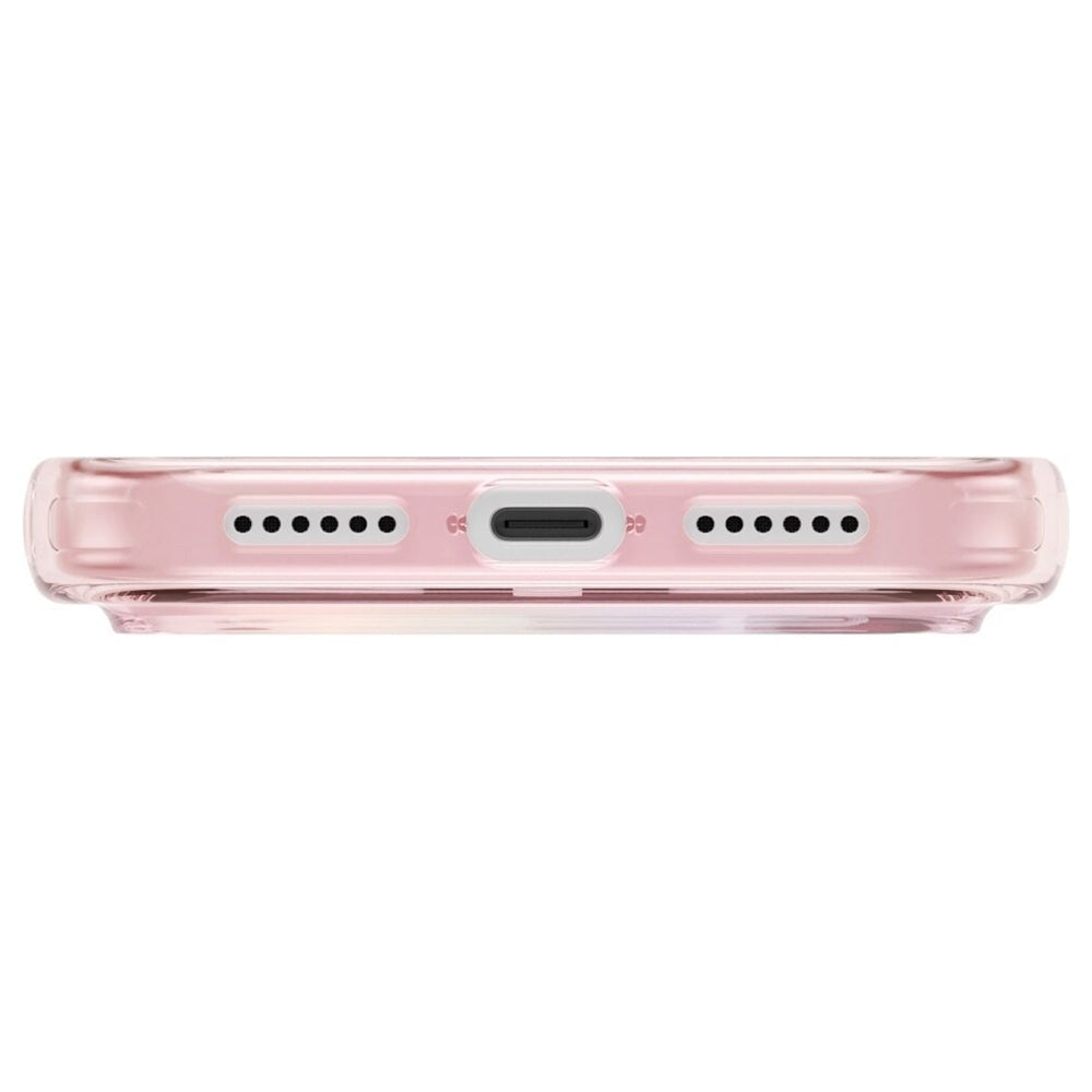 MagSafe hoesje voor Apple iPhone 17 Pro Max, UNIQ, Iridescia MagClick, Pastelblauw