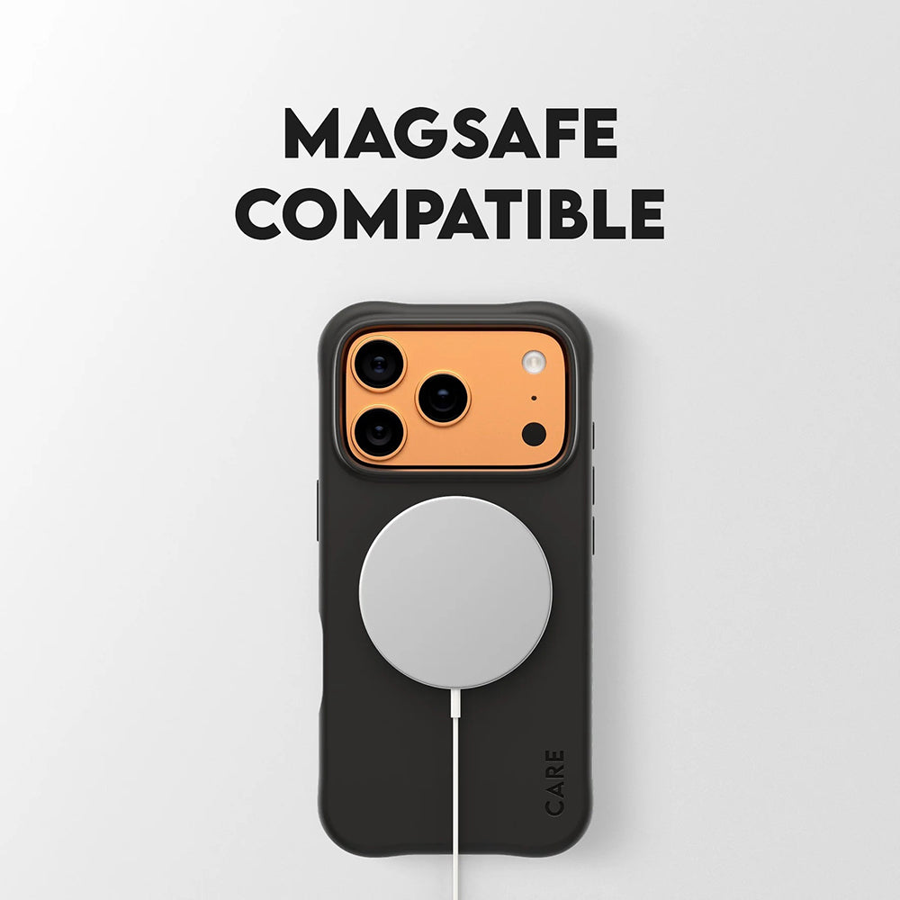 MagSafe hoes voor Apple iPhone 17 Pro, PanzerGlass, Care Fashionable, Zwart