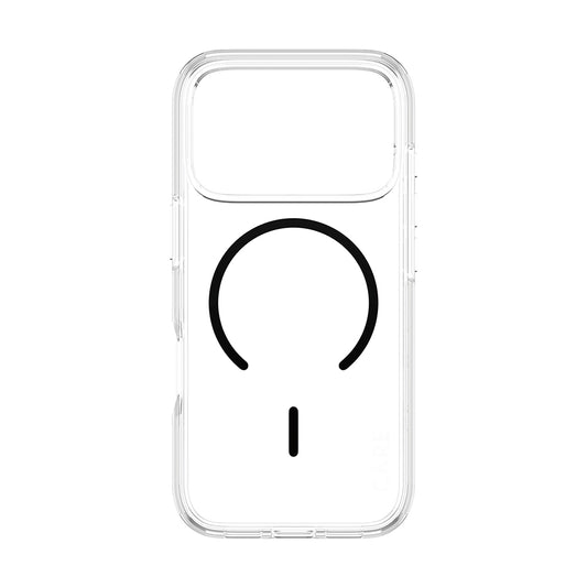 MagSafe hoesje voor Apple iPhone 17 Pro, PanzerGlass, Urban Explorer Care, Zwart Transparant