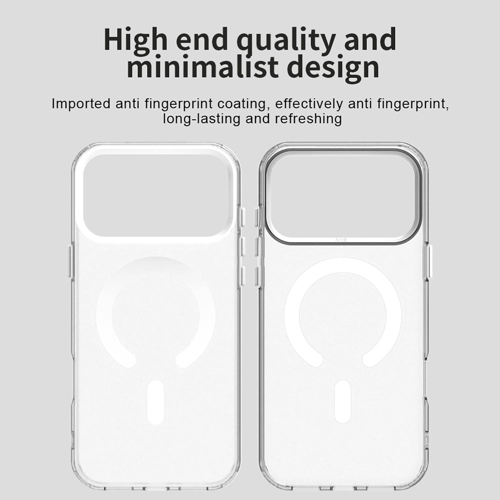 Housse MagSafe pour Apple iPhone 17 Pro, Techsuit, CandyCase, Blanche