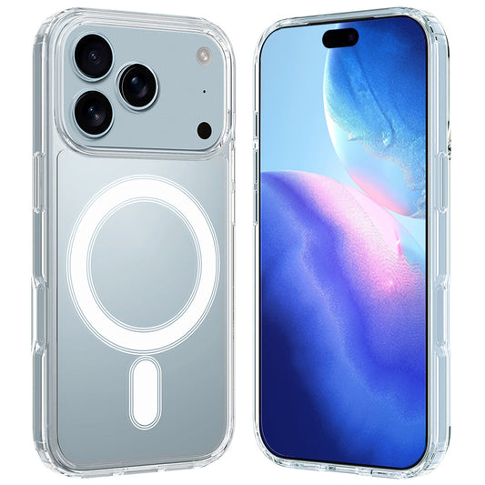 Coque MagSafe pour Apple iPhone 17 Pro, Techsuit, Pro, Transparente