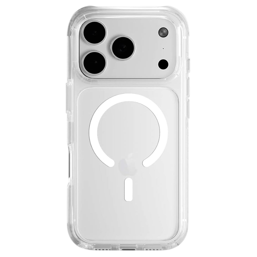 MagSafe hoes voor Apple iPhone 17 Pro, UNIQ, Combat MagClick, Wit