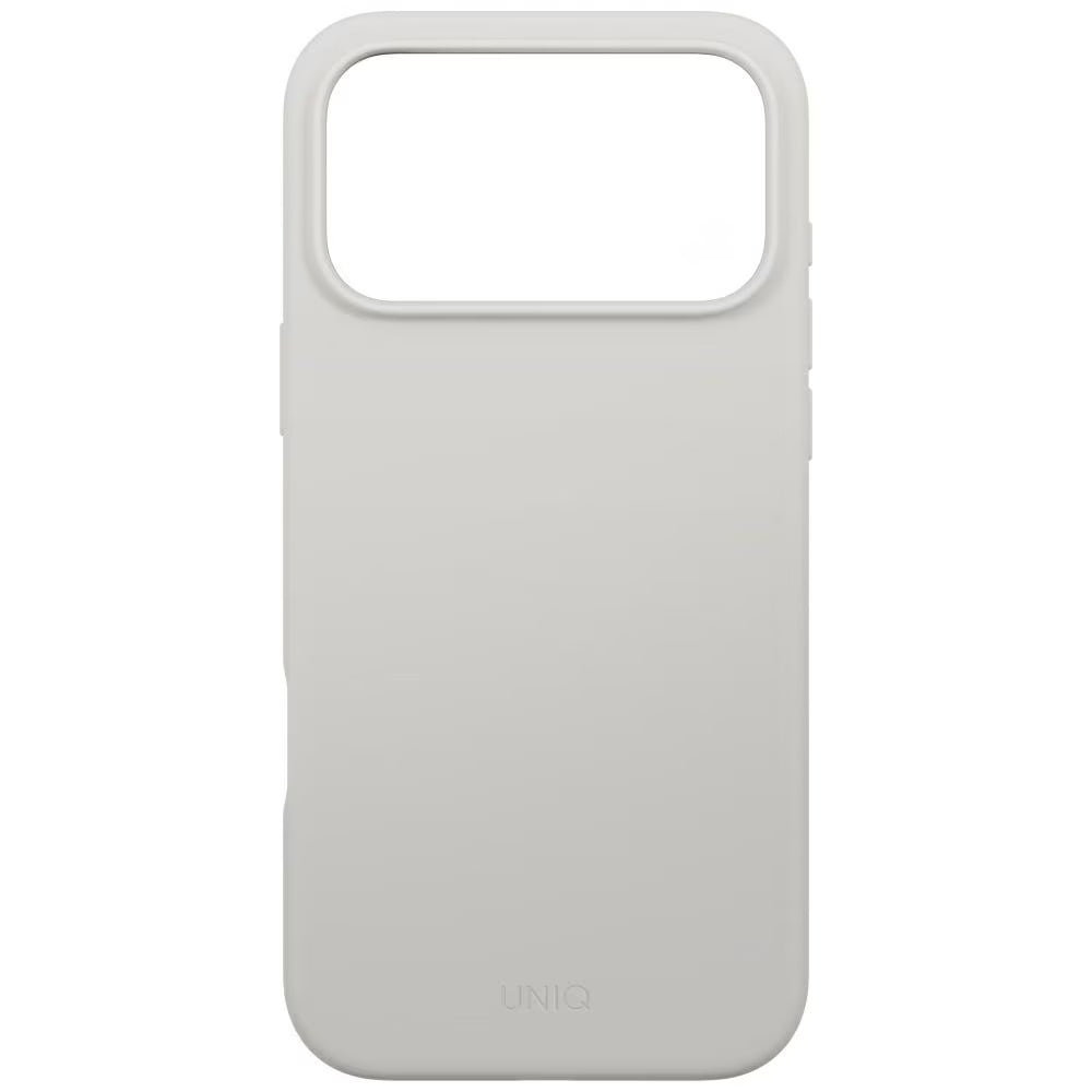 Étui MagSafe pour Apple iPhone 17 Pro, UNIQ, Lino MagClick, Gris