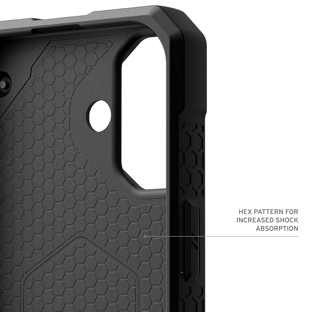 MagSafe hoes voor Apple iPhone 17 Pro, Urban Armor Gear, Monarch Pro Carbon, Zwart