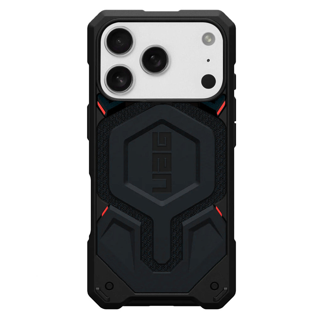 MagSafe hoes voor Apple iPhone 17 Pro, Urban Armor Gear, Monarch Pro Kevlar, Zwart