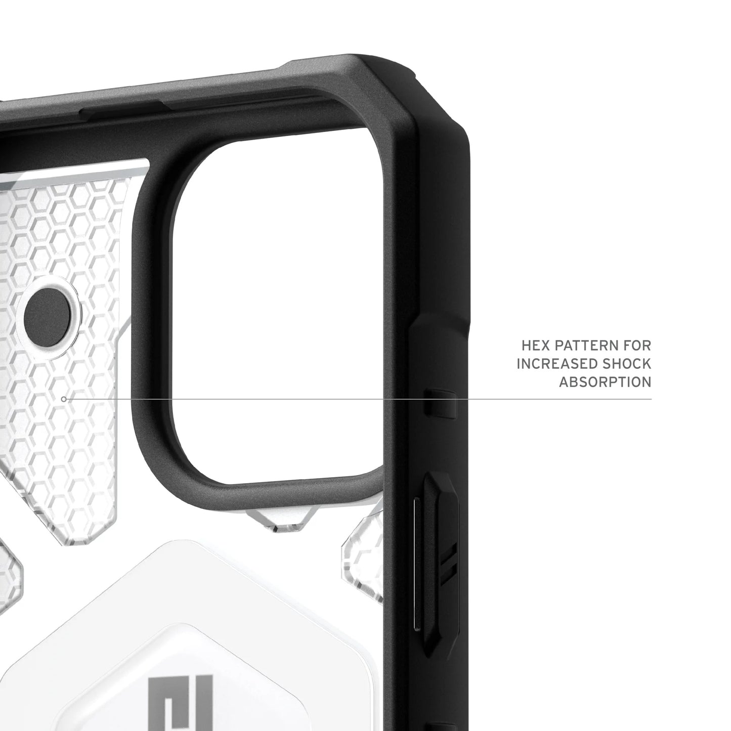MagSafe hoes voor Apple iPhone 17 Pro, Urban Armor Gear, Pathfinder Clear, Transparant