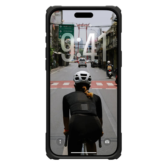 Housse MagSafe pour Apple iPhone 17 Pro, Urban Armor Gear, Plasma XTE, Noire Transparente