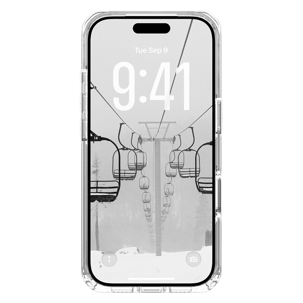 MagSafe hoes voor Apple iPhone 17 Pro, Urban Armor Gear, Plyo, Transparant