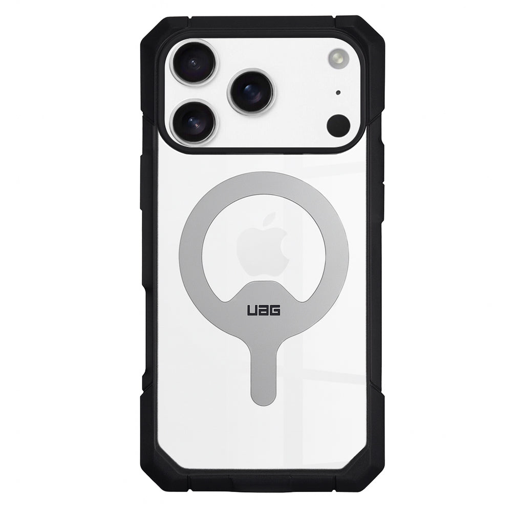 MagSafe hoesje voor Apple iPhone 17 Pro, Urban Armor Gear, Trooper, Transparant Grijs