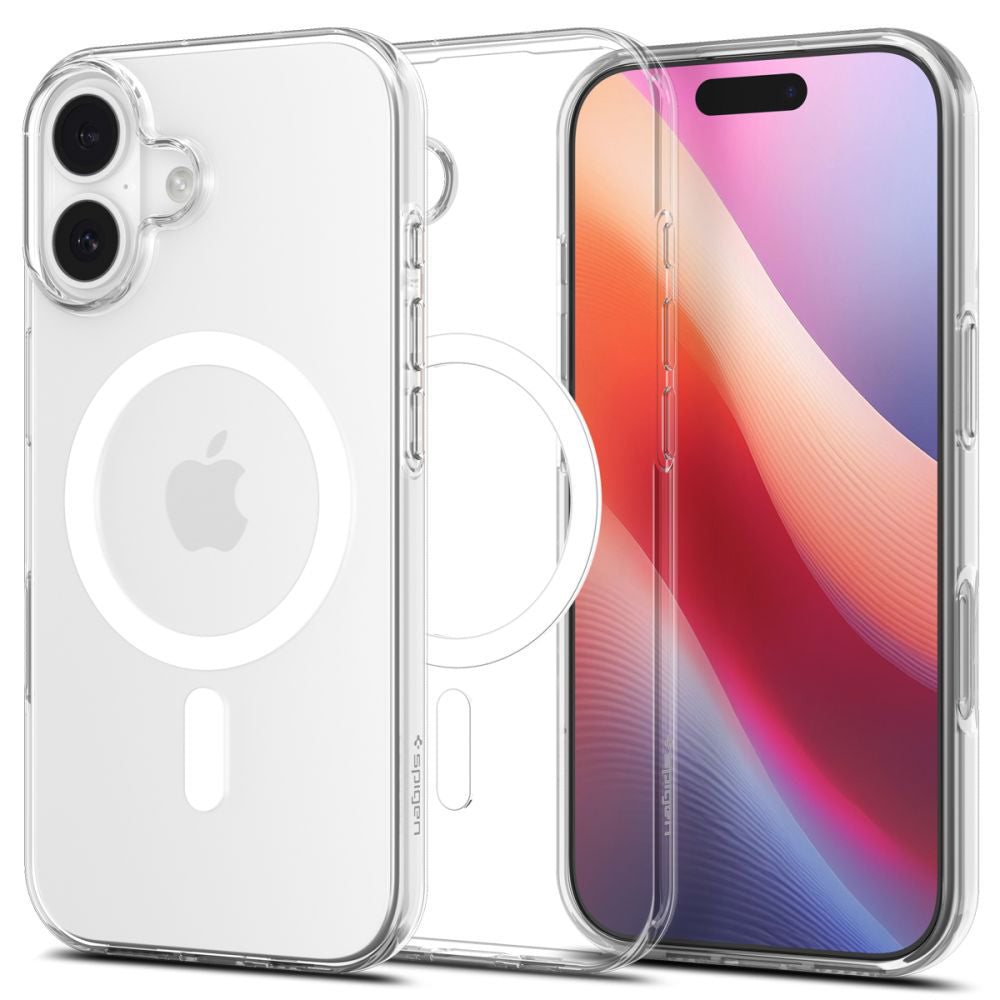 MagSafe Hülle für Apple iPhone 17, Spigen, Liquid Crystal, Weiß ACS10397