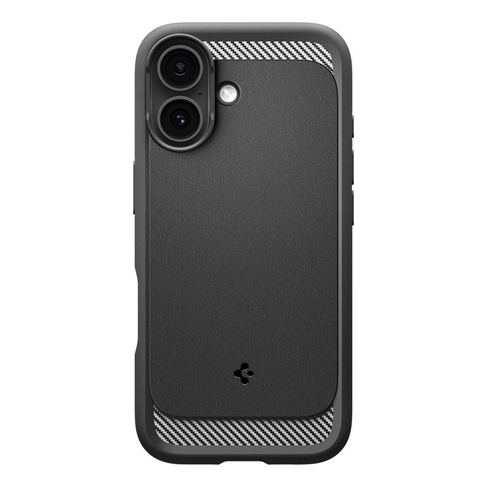Coque MagSafe pour Apple iPhone 17, Spigen, Rugged Armor, Noir Mat ACS10367