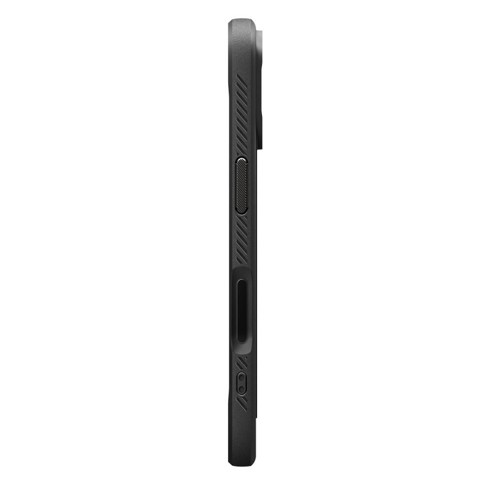 Coque MagSafe pour Apple iPhone 17, Spigen, Rugged Armor, Noir Mat ACS10367