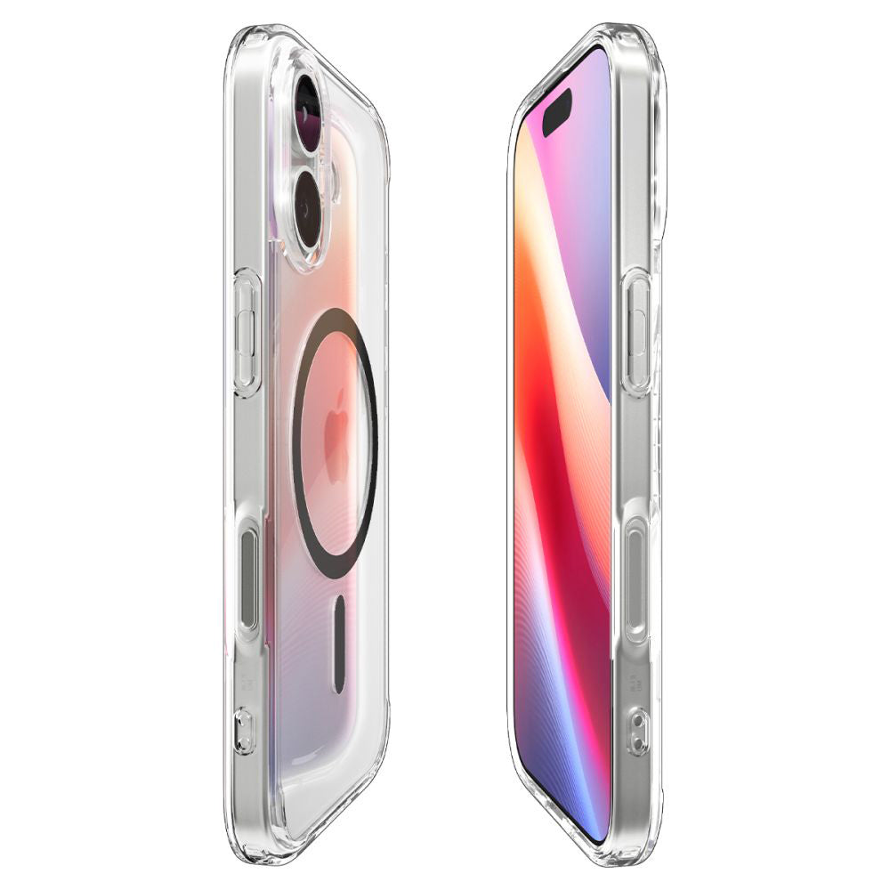 MagSafe Hülle für Apple iPhone 17, Spigen, Ultra Hybrid, Grau ACS10381