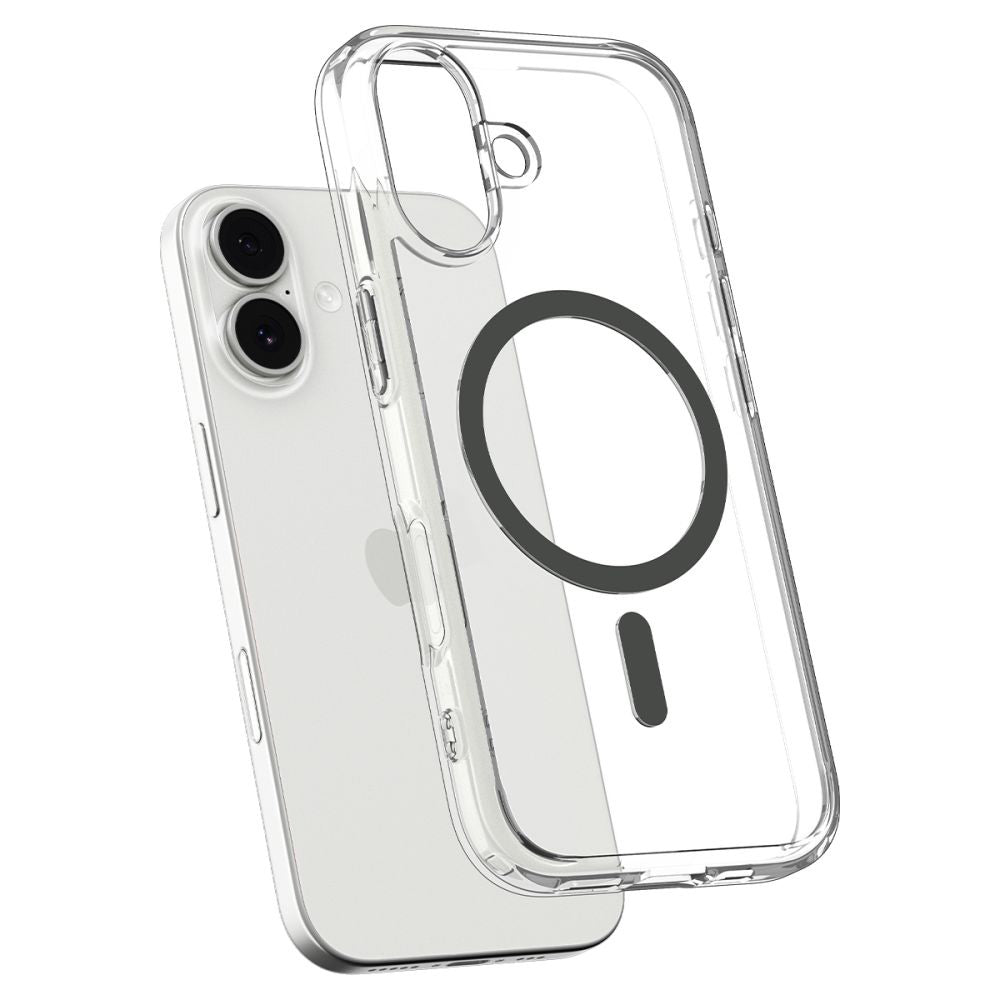 MagSafe Hülle für Apple iPhone 17, Spigen, Ultra Hybrid, Grau ACS10381