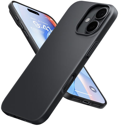 MagSafe hoes voor Apple iPhone 17, Torras, SlimFit, Zwart