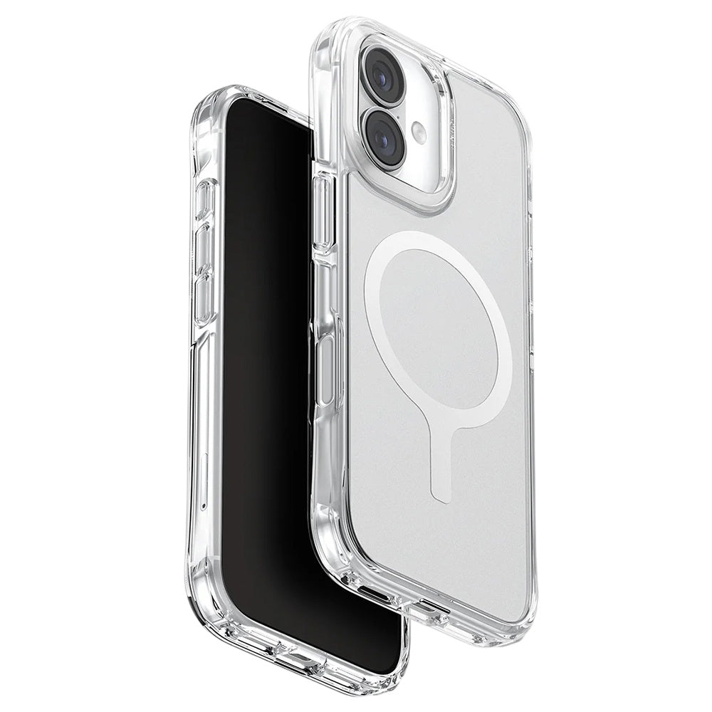 MagSafe hoesje voor Apple iPhone 17, UNIQ, LifePro Xtreme MagClick, Transparant