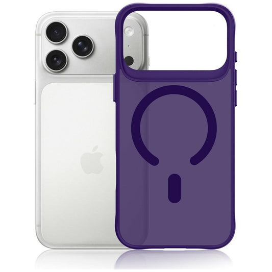 Coque MagSafe pour Apple iPhone 18 Pro / 17 Pro, 3MK, Smoke MagCase, violette