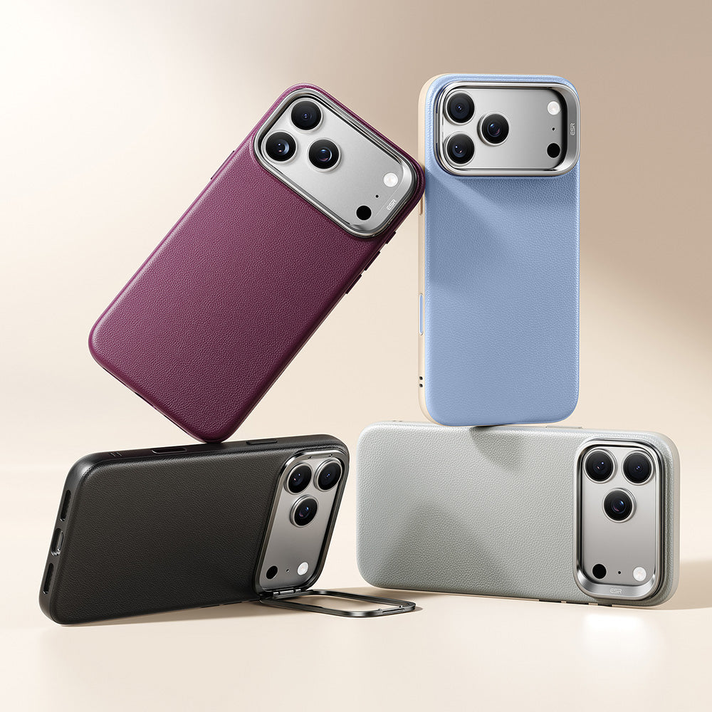 MagSafe-hoes voor Apple iPhone 18 Pro / 17 Pro, ESR, Atelier met standaard, Zwart