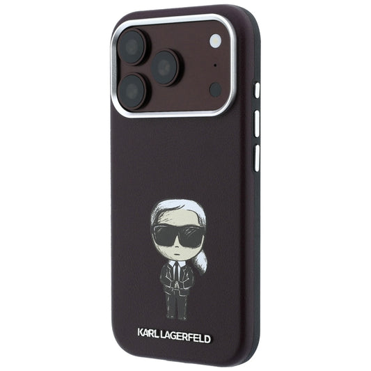 MagSafe-hoesje voor Apple iPhone 18 Pro / 17 Pro, Karl Lagerfeld, Ikonik Sketch, Bordeaux