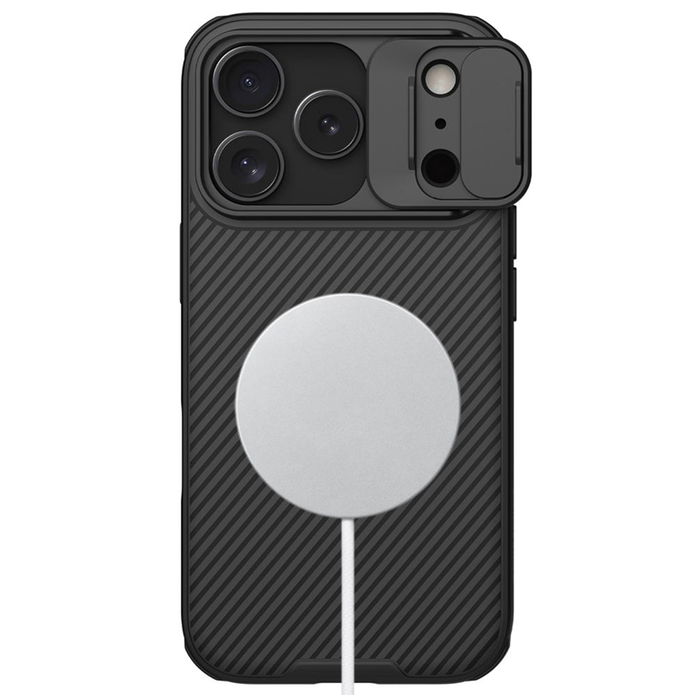 Coque MagSafe pour Apple iPhone 18 Pro / 17 Pro, Nillkin, CamShield Pro, Noire