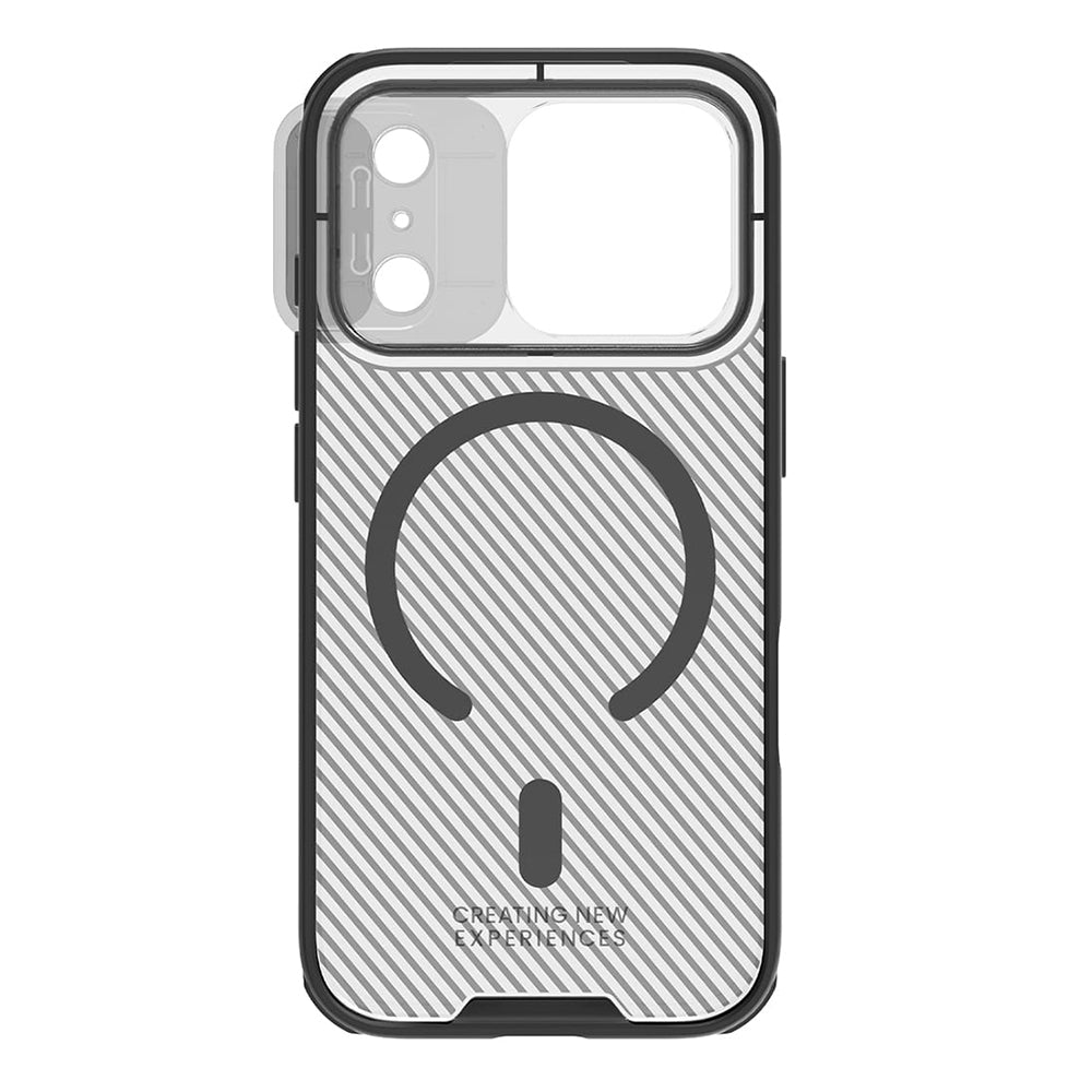 MagSafe-hoesje voor Apple iPhone 18 Pro / 17 Pro, Nillkin, CamShield Pro, Zwart Transparant