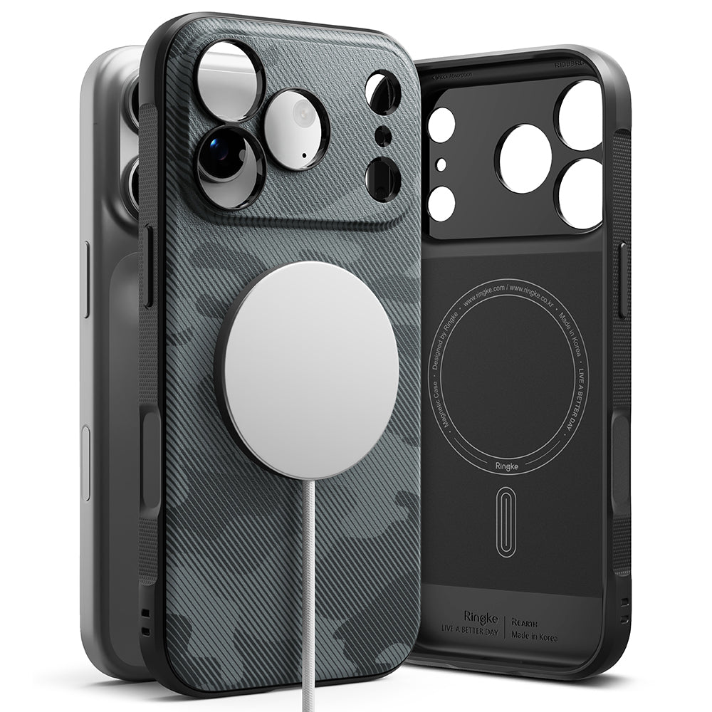 Coque MagSafe pour Apple iPhone 18 Pro / 17 Pro, Ringke, Onyx, Camouflage