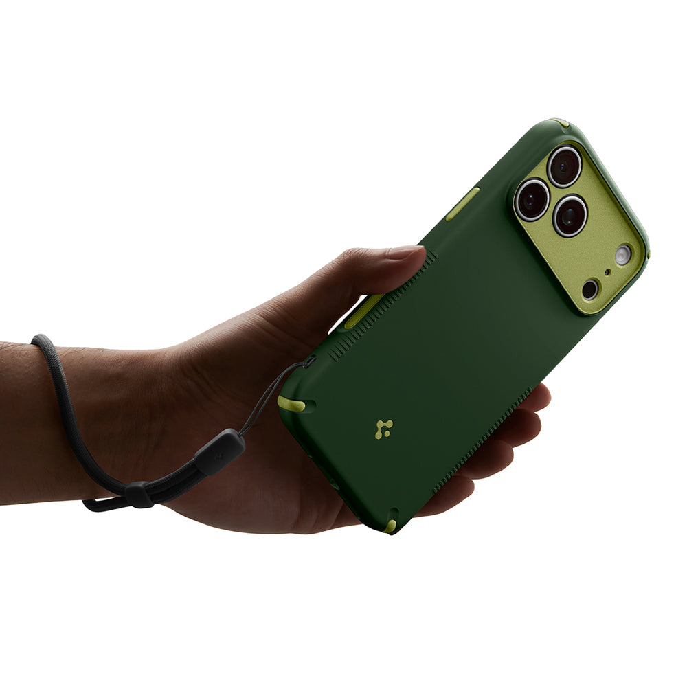 MagSafe-Hülle für Apple iPhone 18 Pro / 17 Pro, Spigen, Caseology Nano Pop Hybrid, Grün ACS12176
