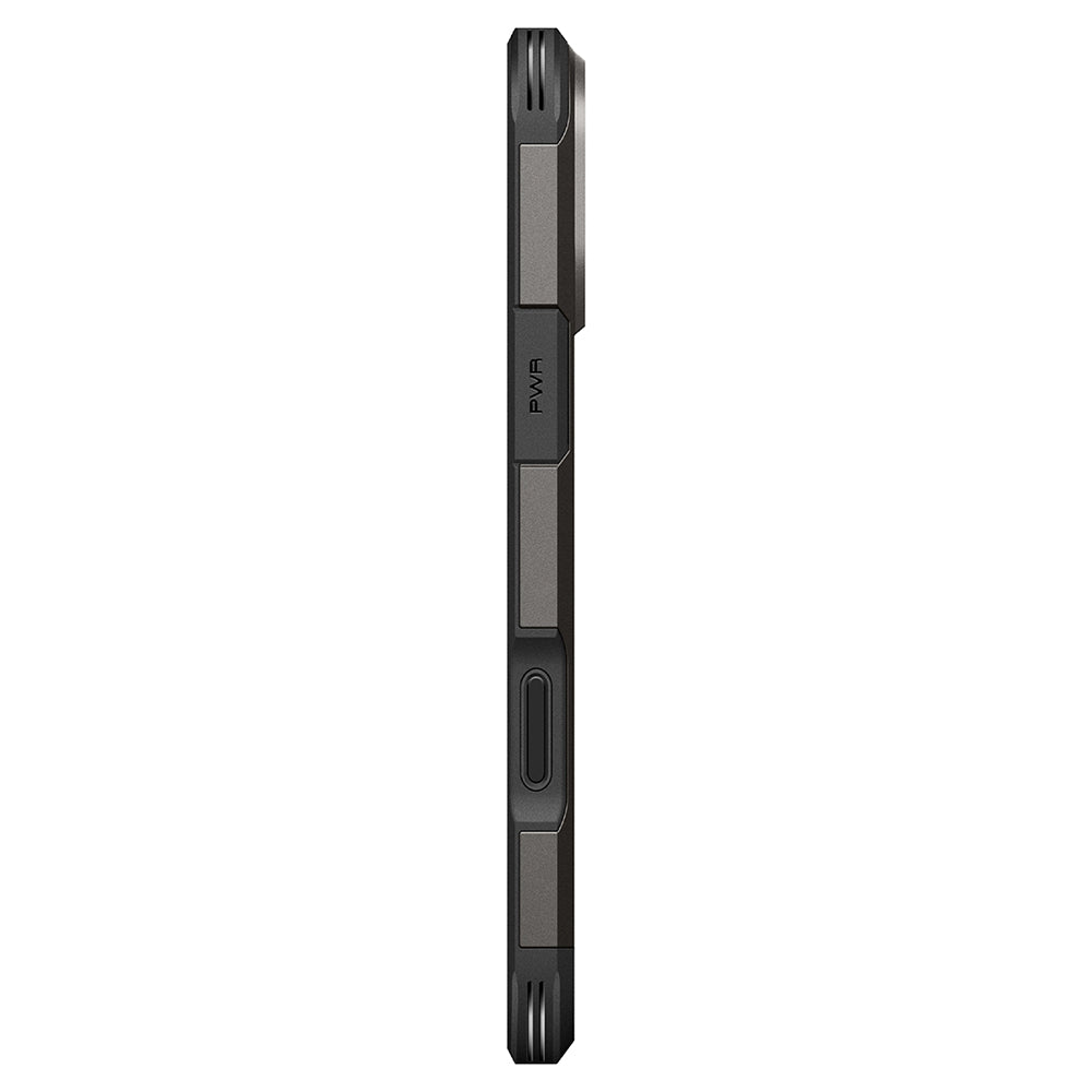 Coque MagSafe pour Apple iPhone 18 Pro / 17 Pro, Spigen, Tough Armor T, Gris ACS12174