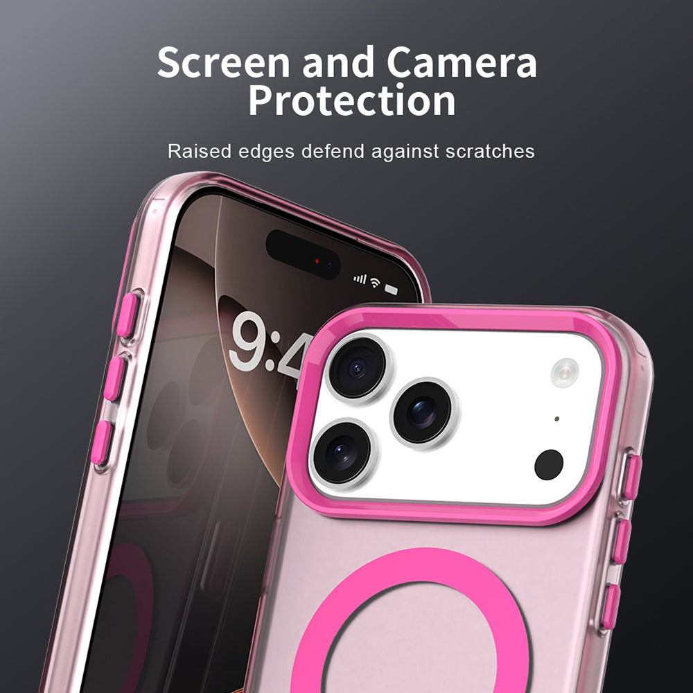 MagSafe-hoesje voor Apple iPhone 18 Pro / 17 Pro, Techsuit, CandyCase, Roze
