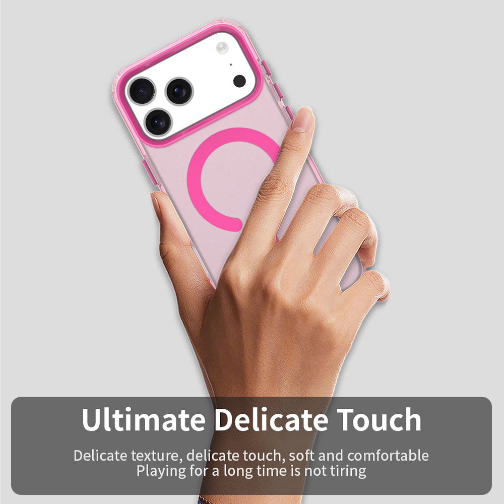 MagSafe-hoesje voor Apple iPhone 18 Pro / 17 Pro, Techsuit, CandyCase, Roze