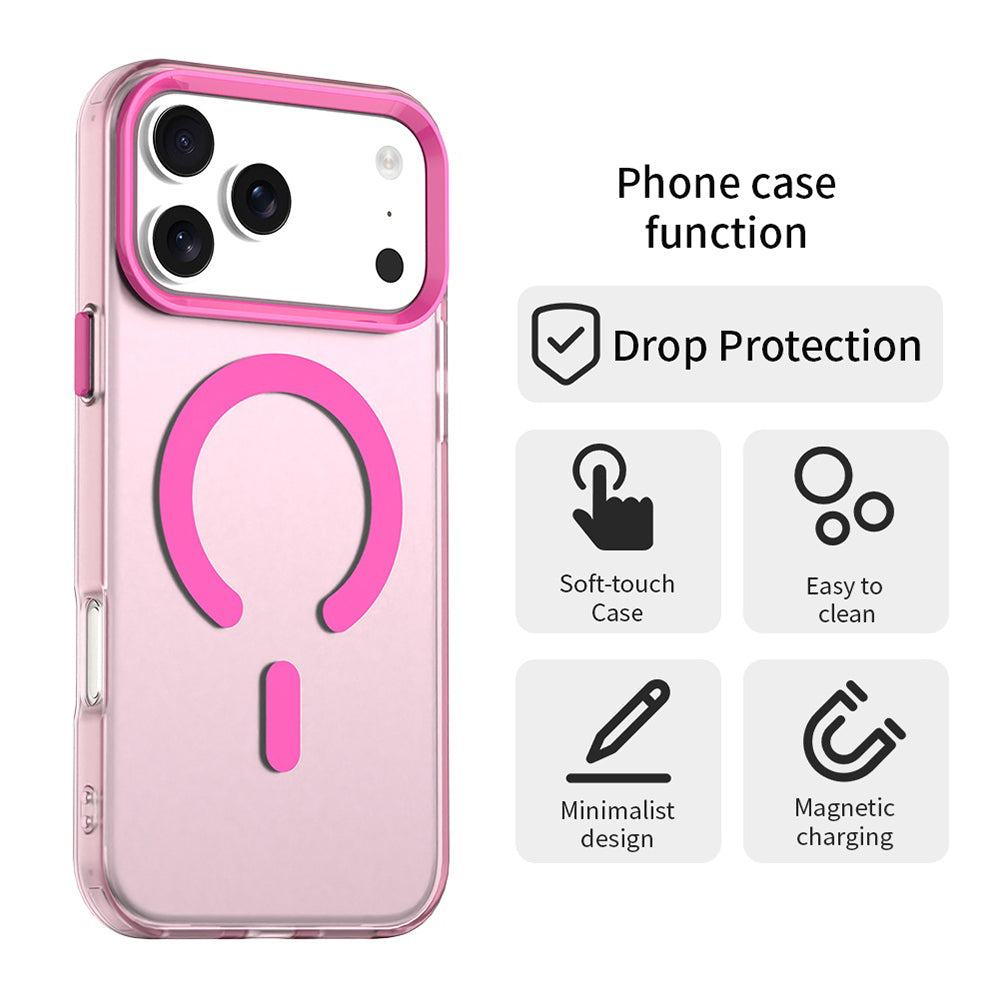 MagSafe-hoesje voor Apple iPhone 18 Pro / 17 Pro, Techsuit, CandyCase, Roze