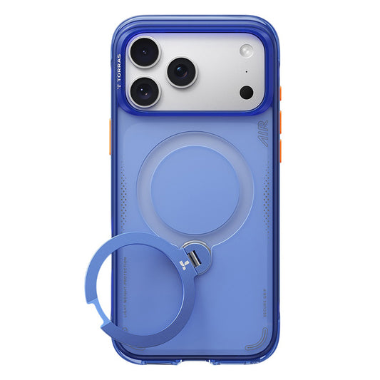 MagSafe-hoes voor Apple iPhone 18 Pro / 17 Pro, Torras, Ostand Q3 Air, Blauw